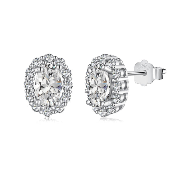 <MAGIC>Delicate Unique Oval Cut Daily Earrings