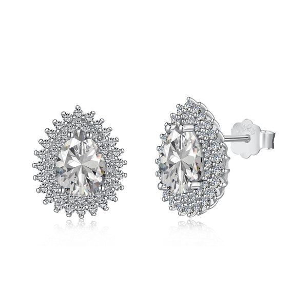 <MAGIC>Delicate Gorgeous Pear Cut Daily Earrings