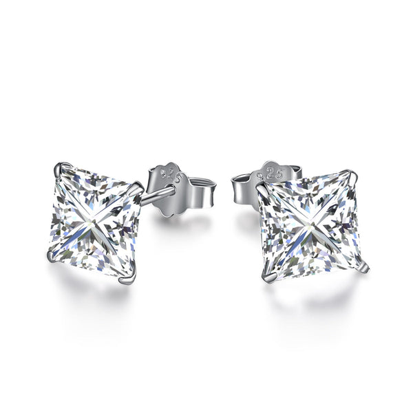 <MAGIC>Ornate Square Shape Earrings