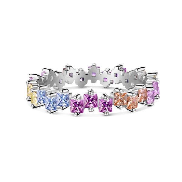 <MAGIC>Mixed Colorful Square Staggered Rings