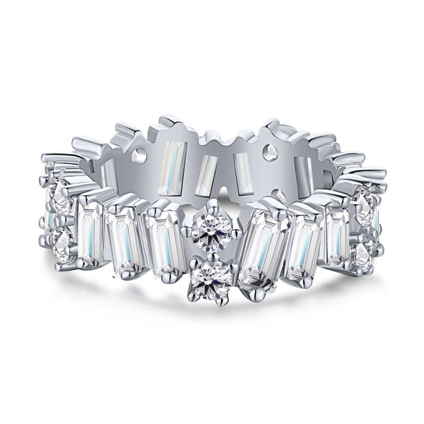 <MAGIC>Delicate Multi Shape Tennis Ring