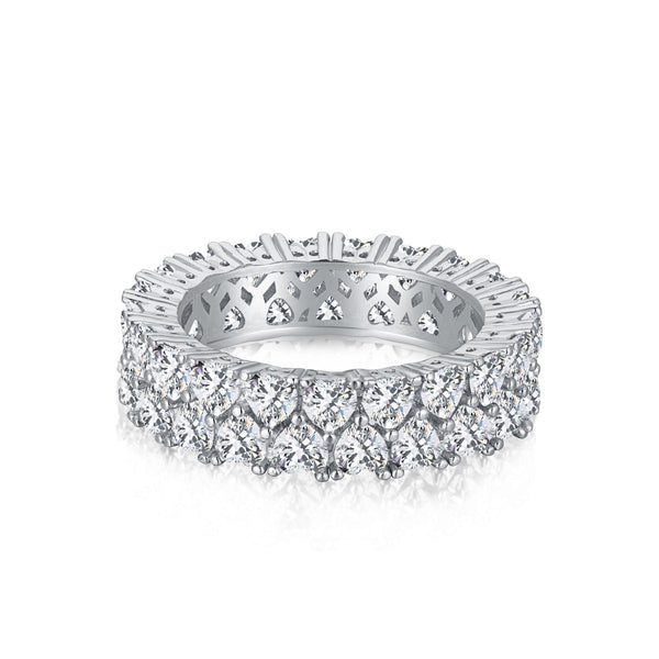 <MAGIC>Sparkling Full Heart Ring
